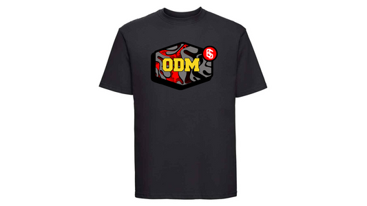 Black OFF DA MUSCLE 'TN' T-Shirt