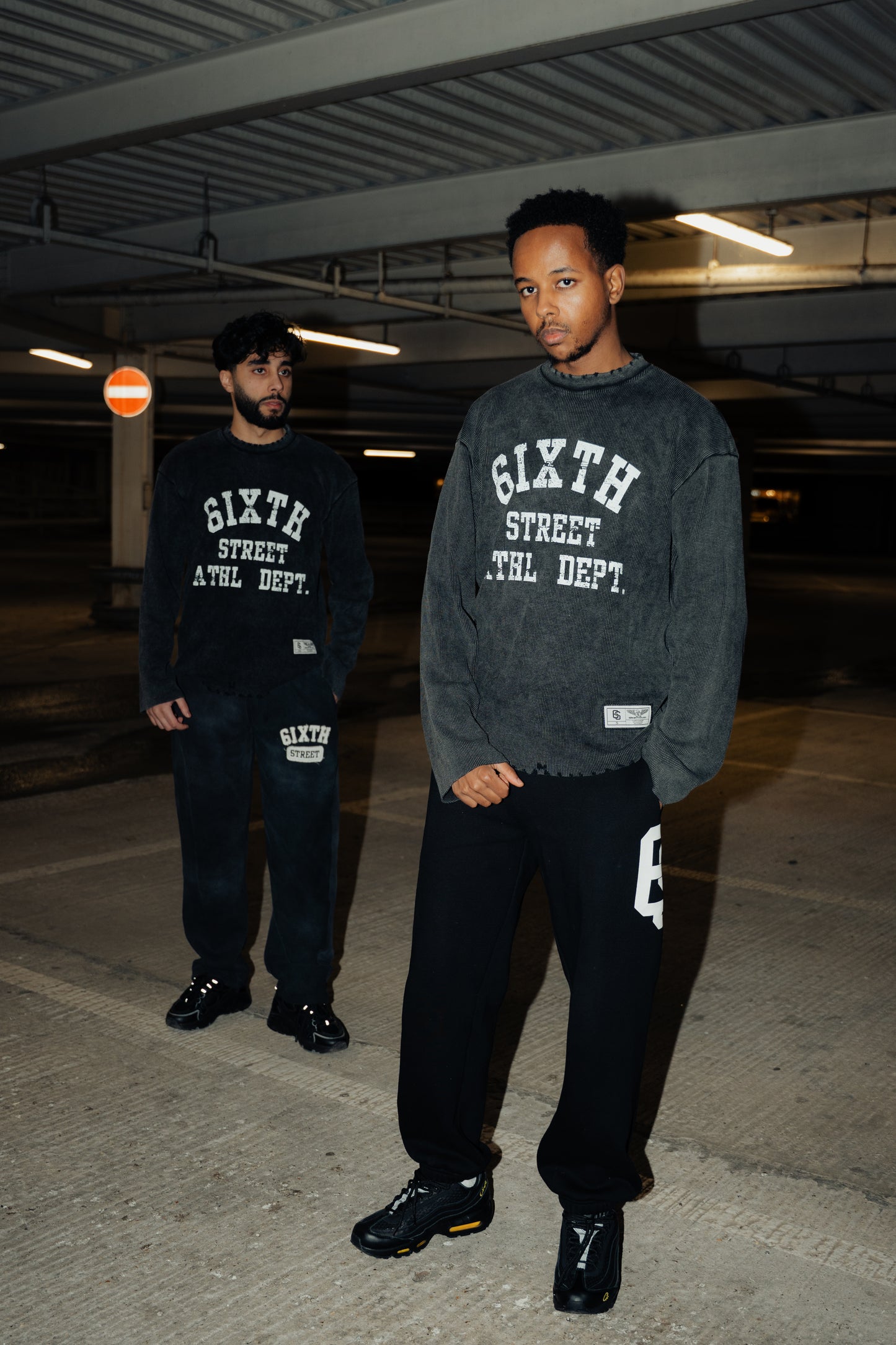 6IXTH STREET Waffle Knit